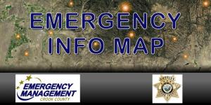 Emergency information map