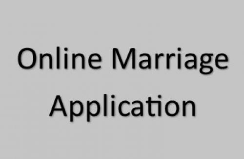 Online Marriage Application